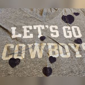 Women's Medium Dallas Cowboys Victoria's Secret Pink Collection Tshirt